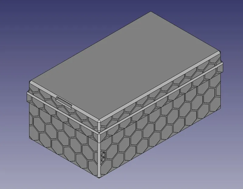 Trampa / MBS battery box for 2 12Ah 6s LiPo batteries