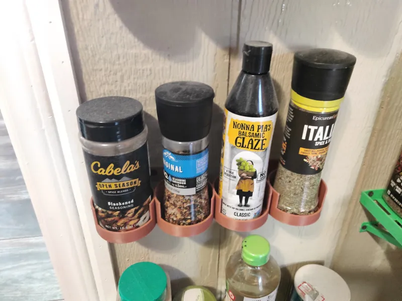 Circular Spice Rack Wall Mounted