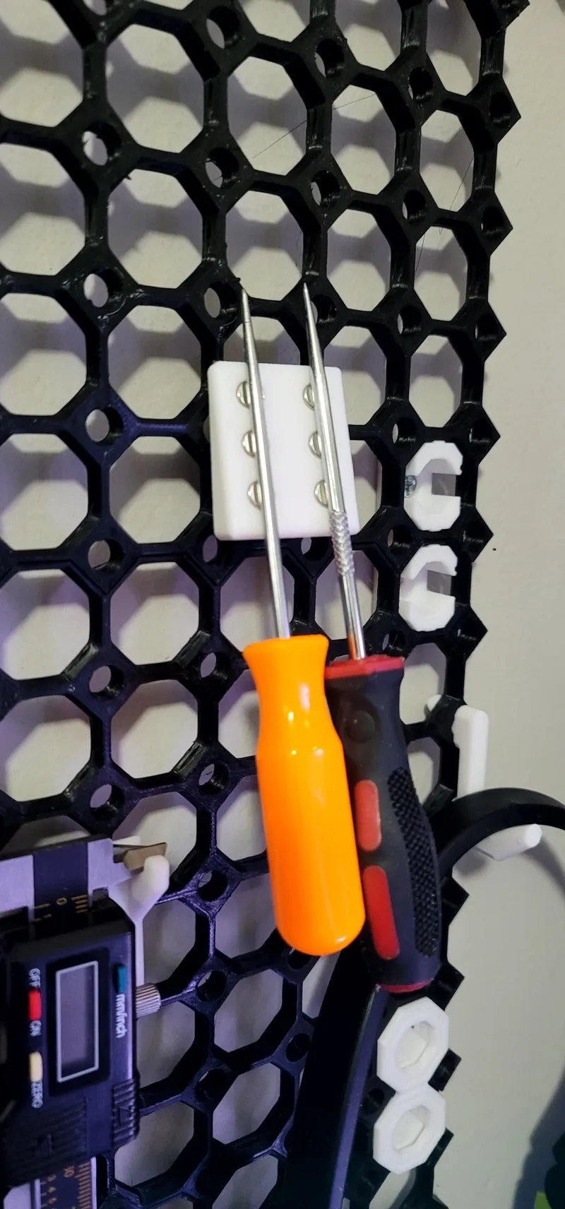 Magnetic dual pick/tool holder or anything light