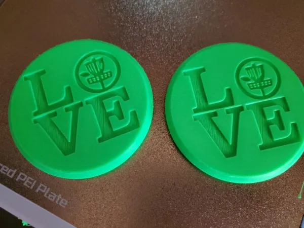 Love Disc Golf Mini Marker