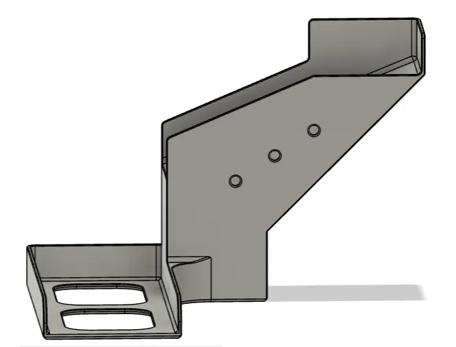 SLIDE OUT poop bucket base 6x3 magnet