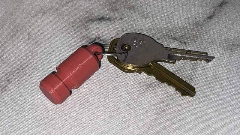 Medical Pill Keychain