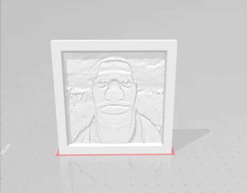 Fortnite dude lithophane 