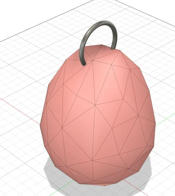 Low Poly Easter Egg Hangable