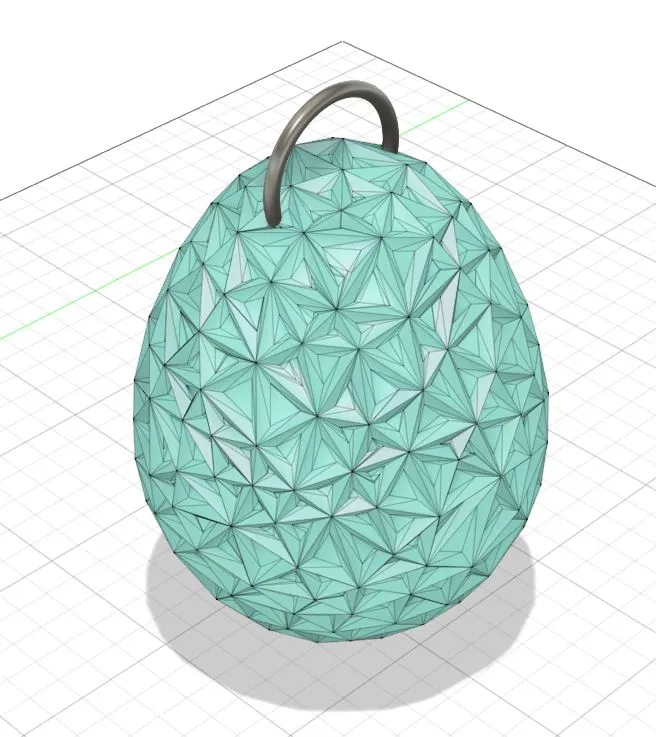 Polygon easter egg hangable