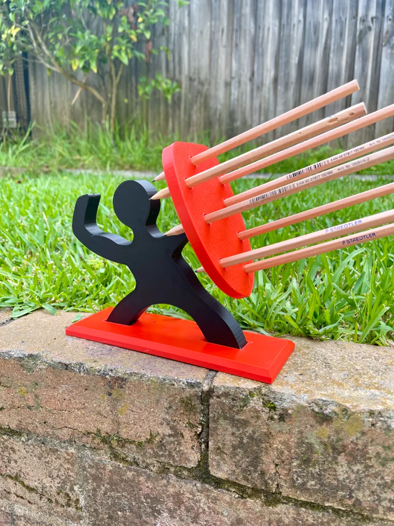 Spartan Pencil Holder