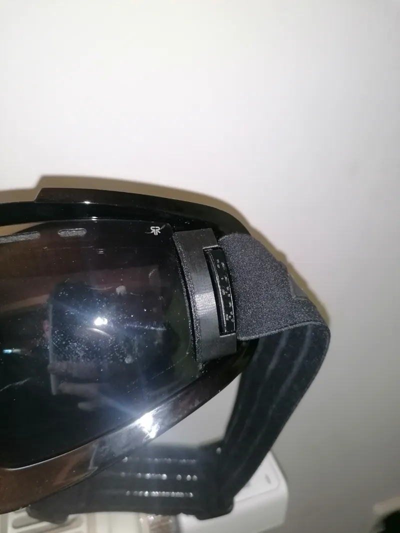 Ruroc RG1-DX Goggle Clip Left Side