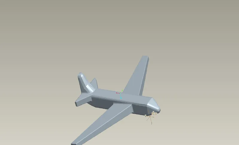 客机模型