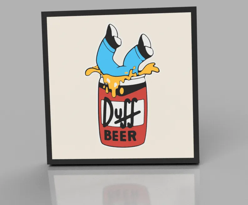 THE SIMPSON - DUFF BEER