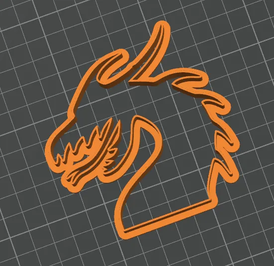 Emporte-pièce dragon