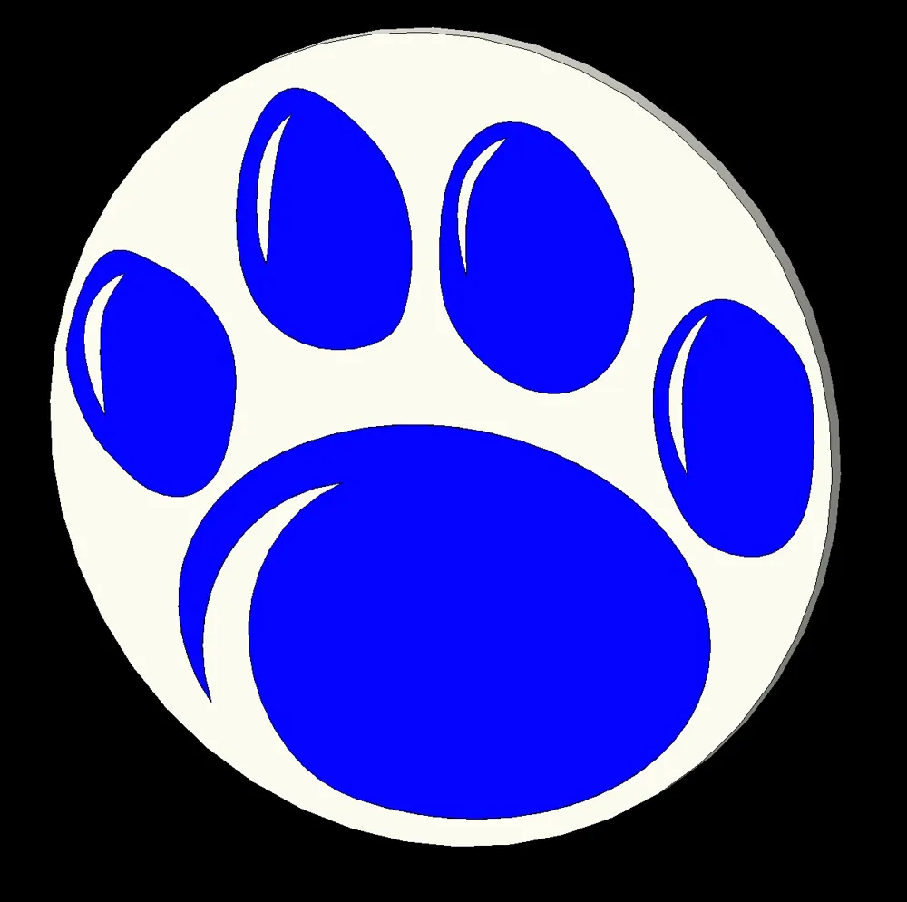 Penn State Paw Print by edsped - MakerWorld