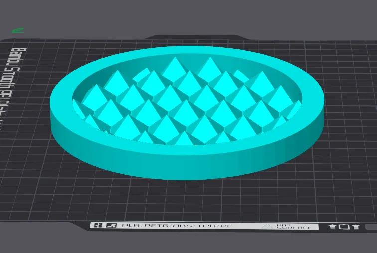 EDC Tray Geometric Triangles