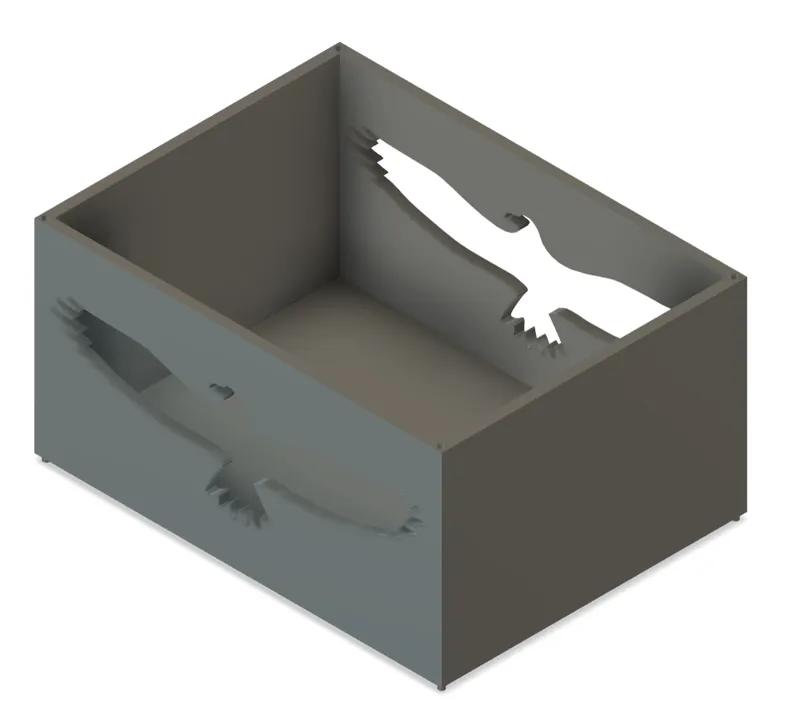 Stackable Eagle Boxes
