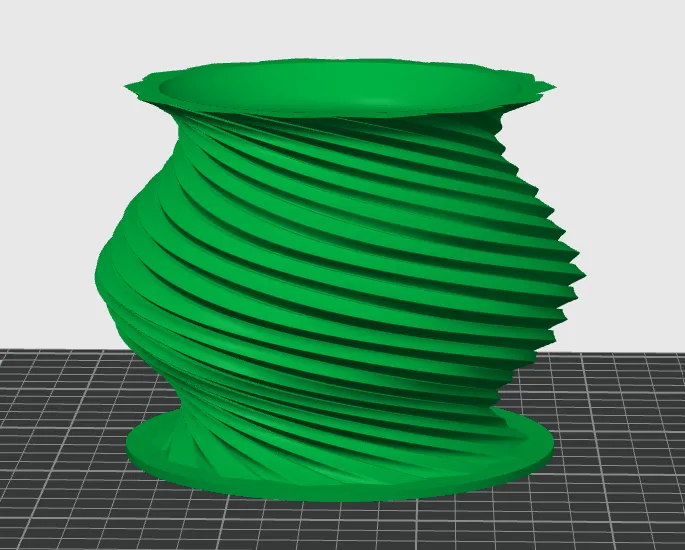 Easy to print Spiral Vase for Plants/Flowers