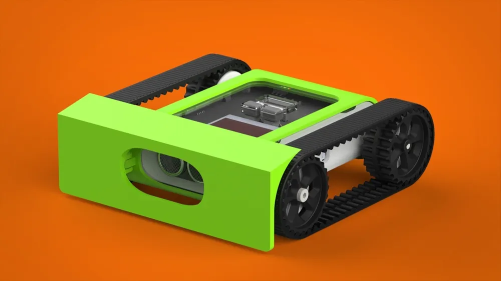 Micromelon Rover Flat Sumo Scoop by Micromelon Robotics - MakerWorld