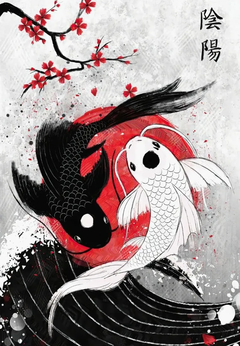 Yin Yang Koi