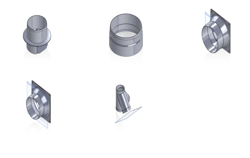 100mm ventilation pipe accessories