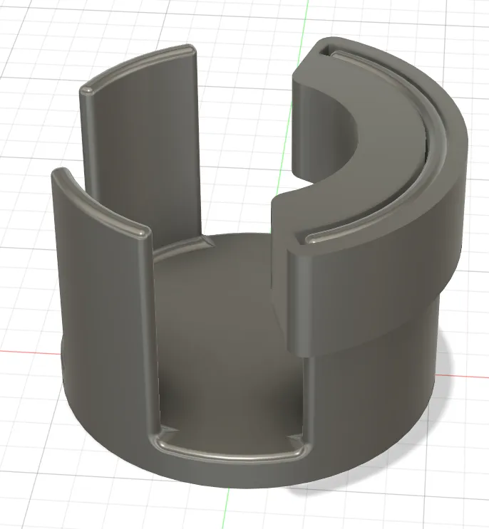Accessibility cupholder with adapter