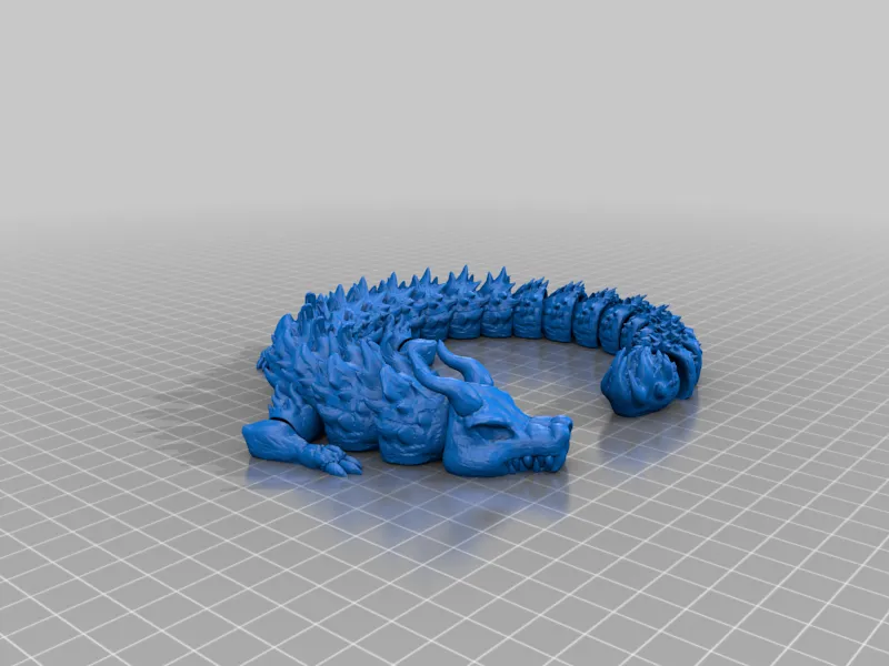 ARTICULATED GHOST DRAGON