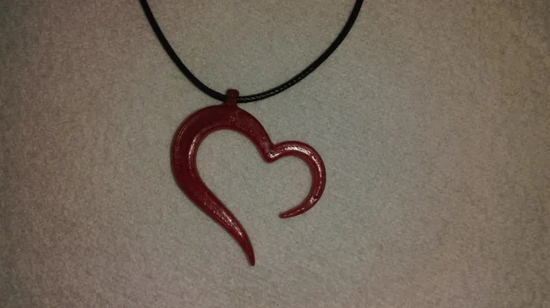 heart necklace pendant