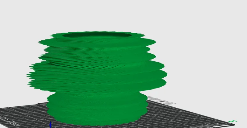 Spiral Vase/Pot "The Bump"