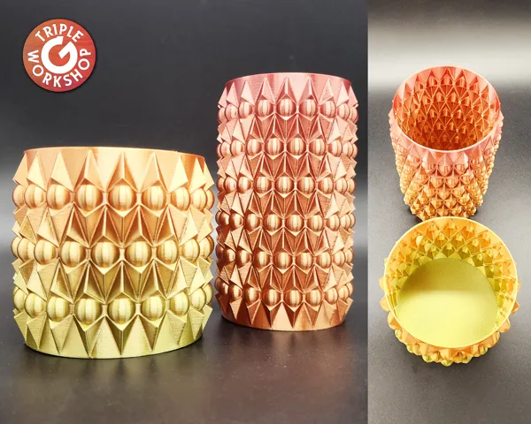 Vase spirale Sonde extraterrestre