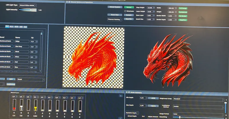 Red Dragon (HueForge)