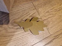 Cale-porte feuille de chêne automnale — photo 1