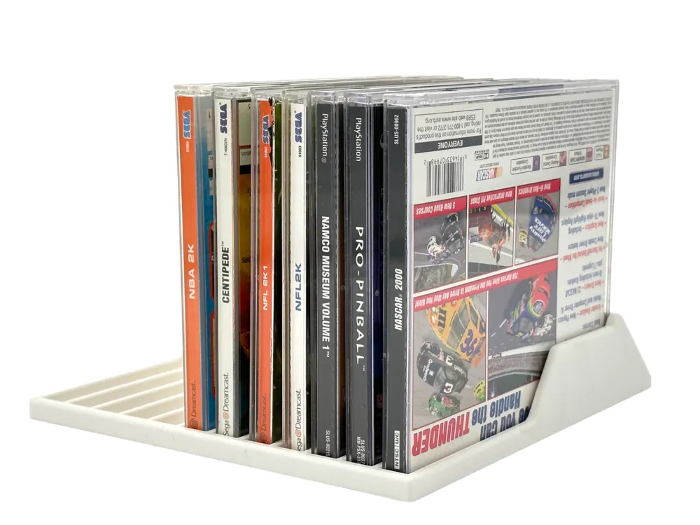 Sega Dreamcast Video Game Case Holder (12 Games) - Collection Organizer ...