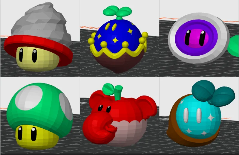 Mario Wonder Item/Keychain Pack: MARIO WONDER multi color adaptation