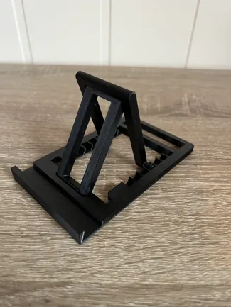 Foldable Pad/Phone desktop/table stand - prints in place, no supports
