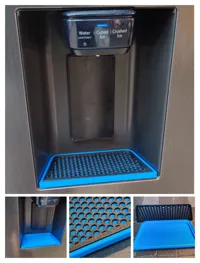 Plateau récupérateur de glace et d'eau pour Samsung RS6HA — photo 1
