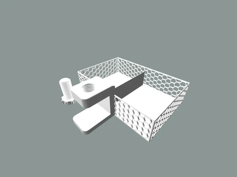 Hexagon Pattern Box for Table 