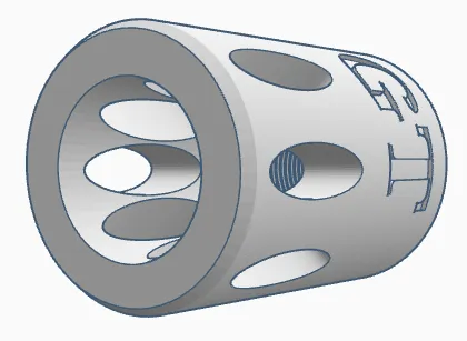 airsoft flash hider 14cc