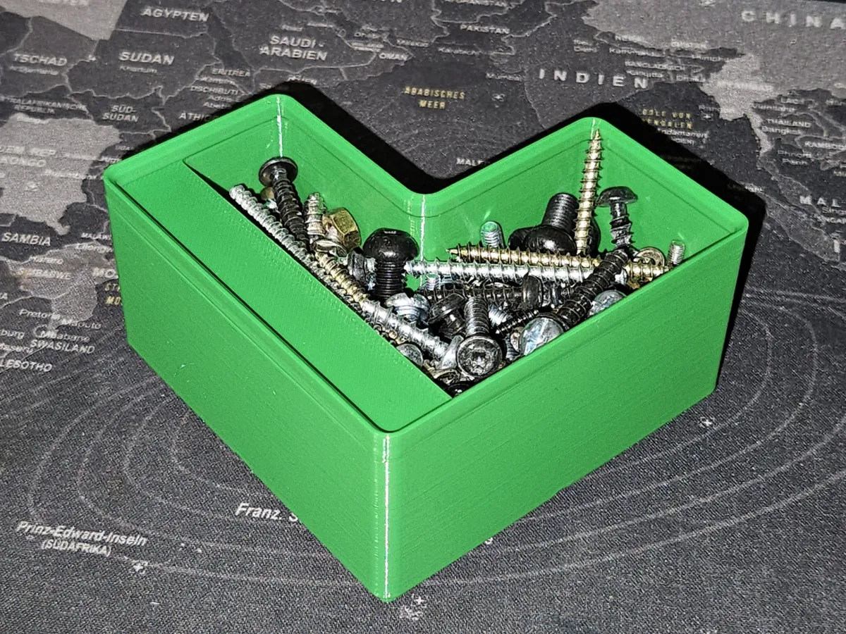 Gridfinity 2x2 L Bins Label - Free 3D Print Model - MakerWorld