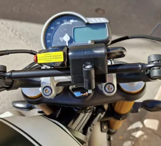 support bloque-disque U maxxe pour Triumph scrambler 400X