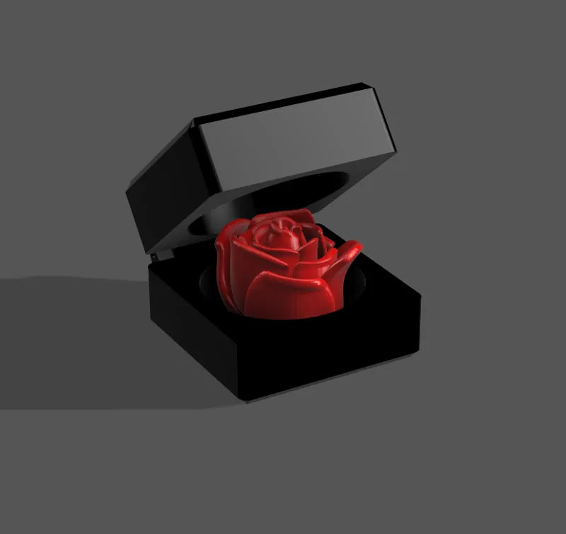 Small Box with a Rose