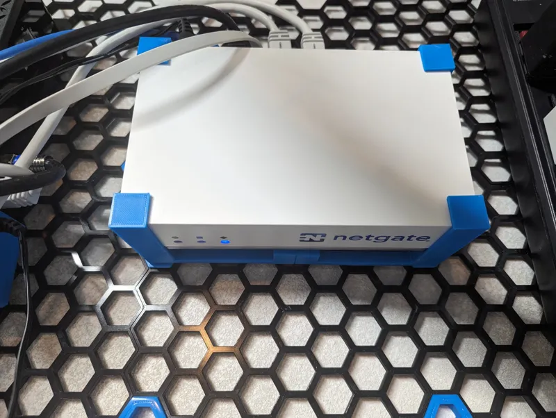 Netgate 2100 Honeycomb Storage Wall Mount