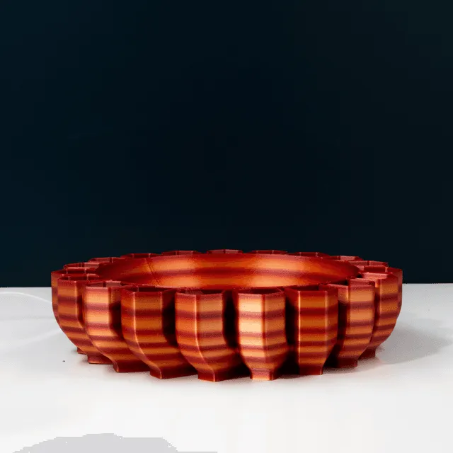 Geometric Sunlight (Aura Bowls) - Uses Bambu Led Light Disc