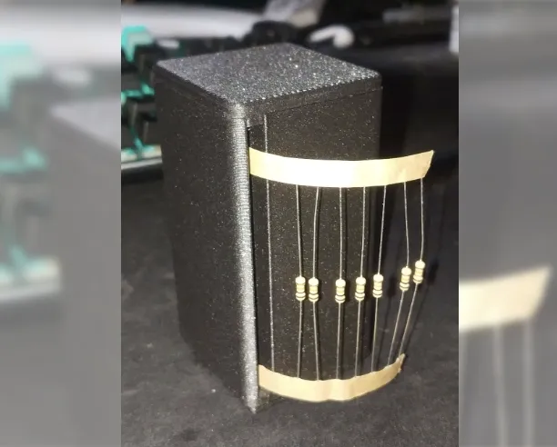 Gridfinity Resistor Dispenser