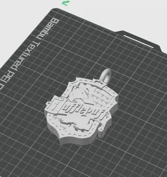 Harry Potter Hufflepuff keychain