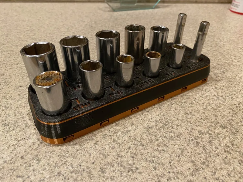 Magnetic Socket Organizer