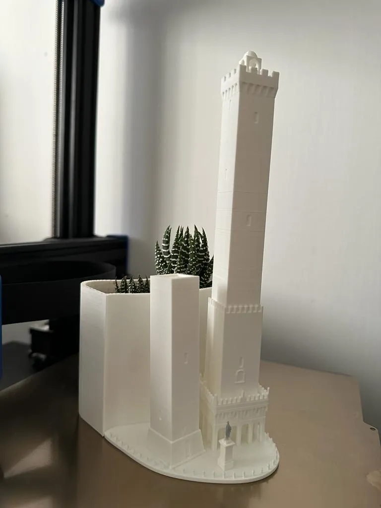 Bologna Two Towers Vase
