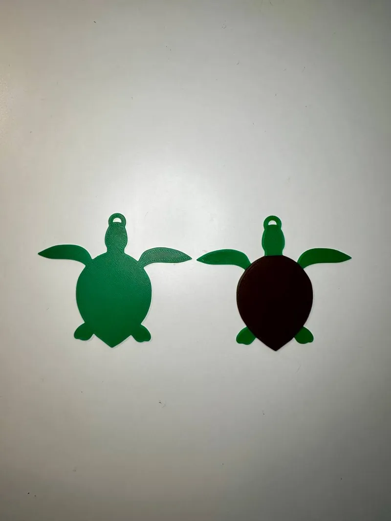 Sea turtle keychain