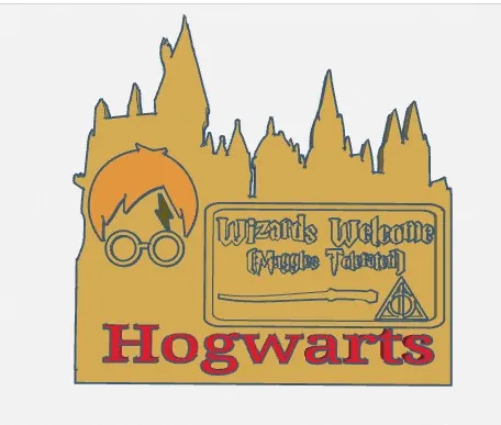 Harry potter magnet