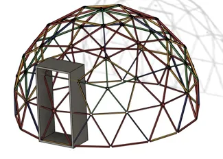 DIY dome hubs