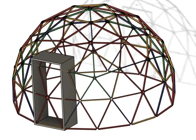 DIY dome hubs