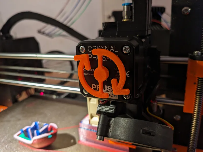 Extruder indicator