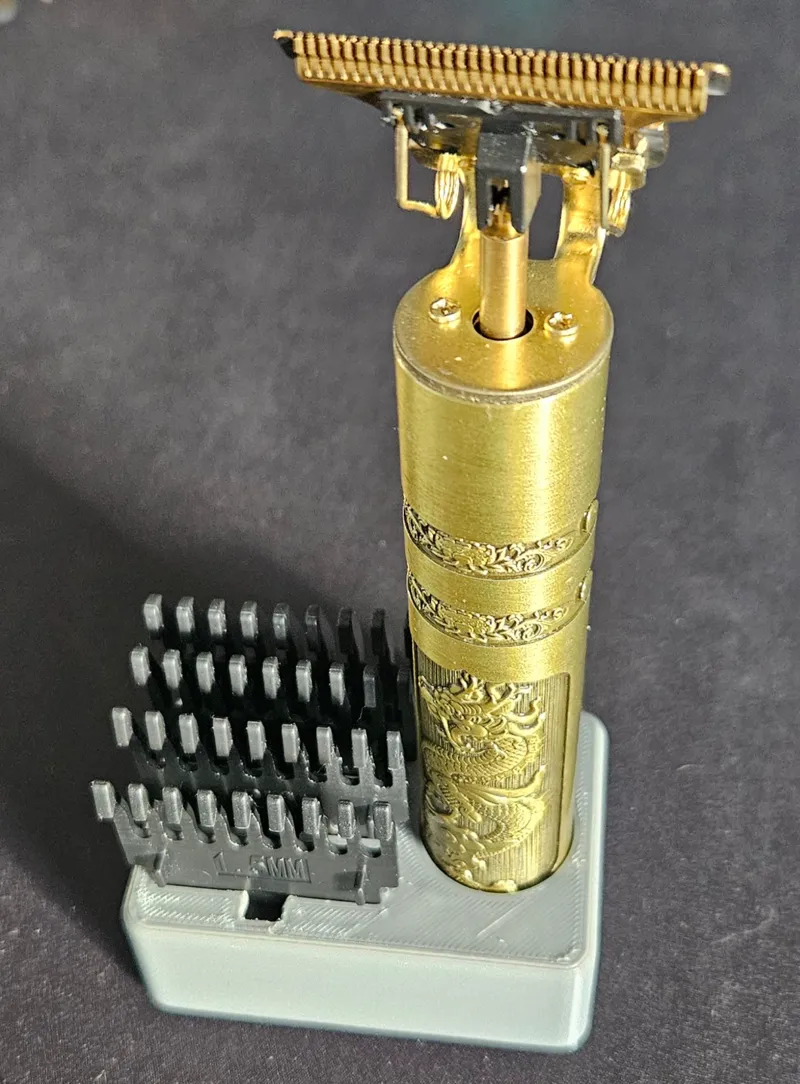 Trimmer + combs storage / rangement pour tondeuse + sabot