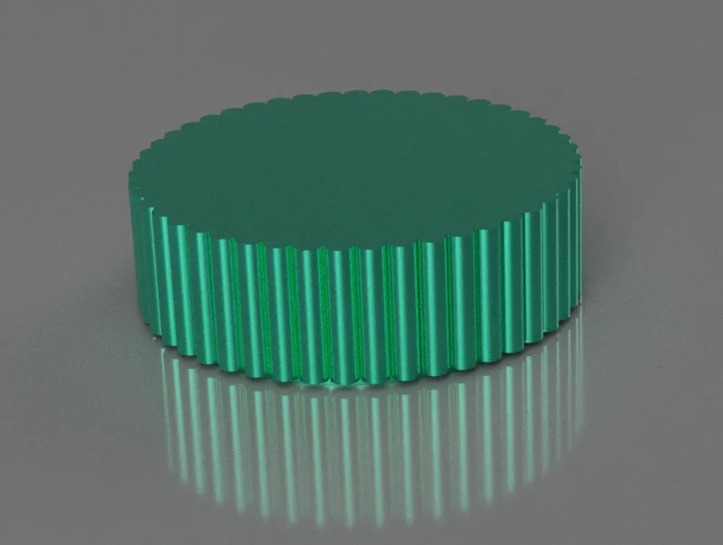 Mountain bottle cap